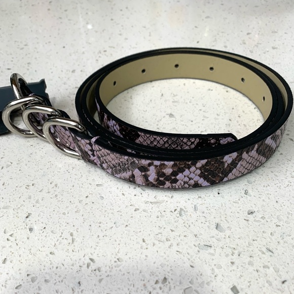 Free Press Snake Print Trouser Fit Belt Size Large - Picture 1 of 7